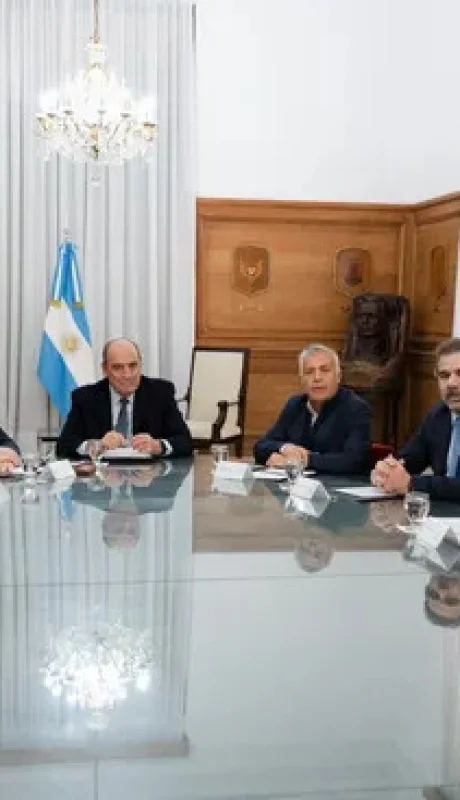 El primer encuentro del Consejo de Mayo, encabezado por el jefe de Gabinete. (Foto: archivo web)