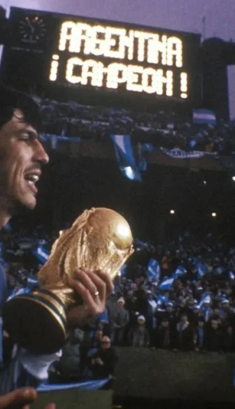 La primera gran alegría mundial.