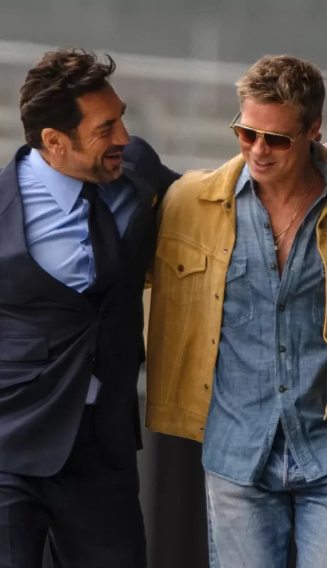 Javier Bardem y Brad Pitt.