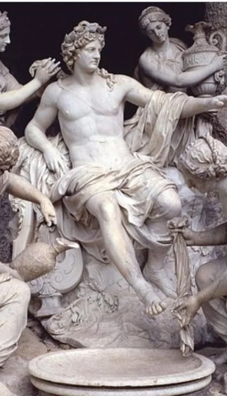 Apolo atendido por las ninfas. François Girardon, 1673.