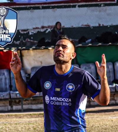 Pizarro anotó el único tanto del combinado de la Liga Mendocina.