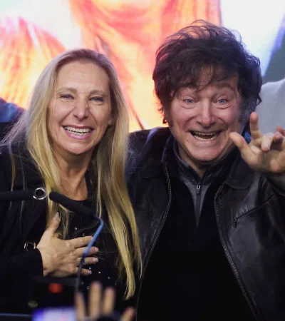 Javier y Karina Milei