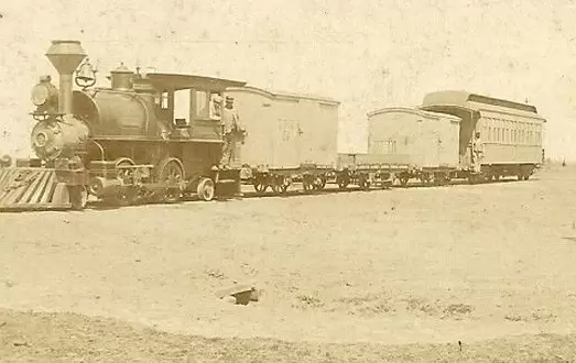 El ferrocarril se convirtió en