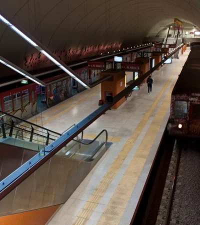 Subte de Buenos Aires.