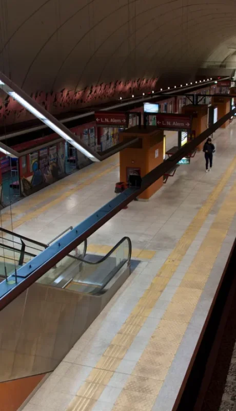 Subte de Buenos Aires.