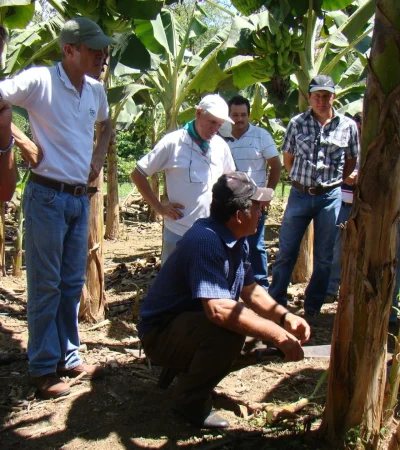 Trabajadores de INTA.