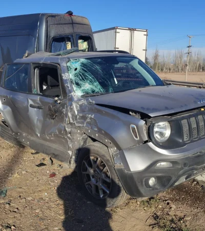 Siniestro vial en Luján.