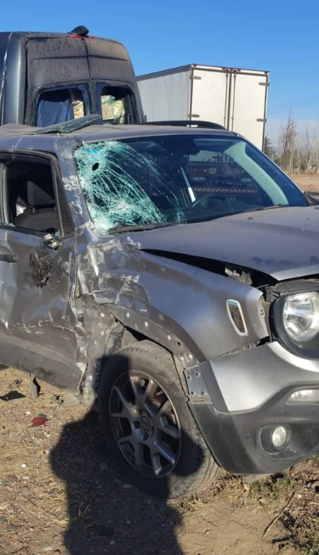 Siniestro vial en Luján.