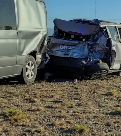 Accidente vial en Luján de Cuyo.