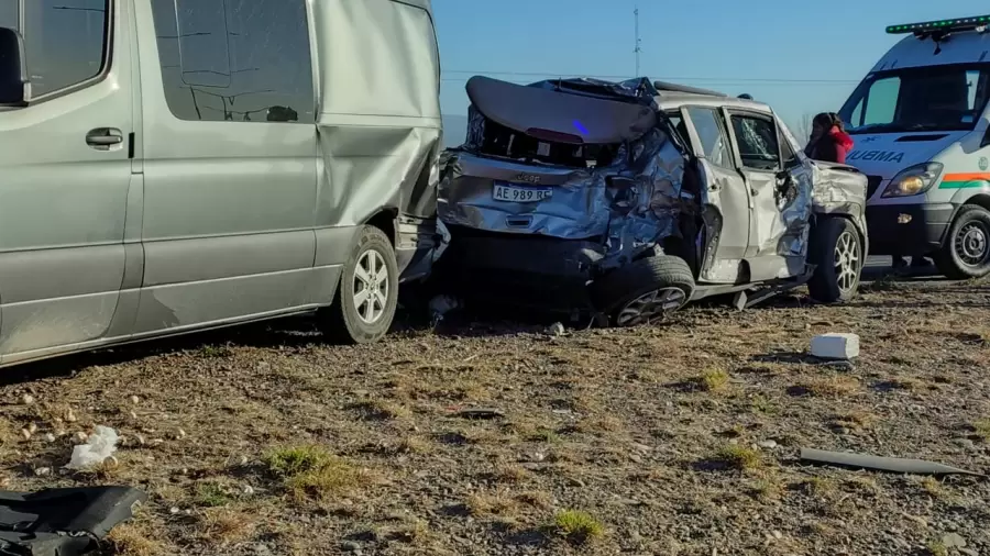 Accidente vial en Luján de Cuyo.