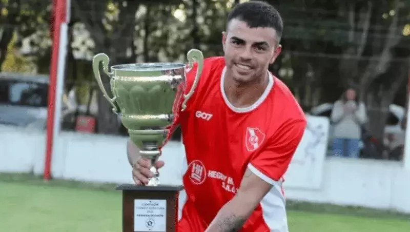 Santiago Véliz, el deportista fallecido en un choque. (Foto: redes)