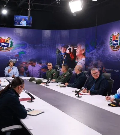 Maduro, más allá de informar los avances del operativo de rescate y apoyo a los damnificados, le pego a sus rivales de siempre.