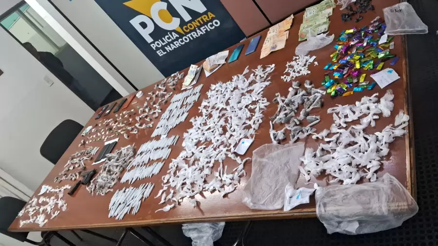 Megaoperativo que desmanteló una red de narcotráfico liderada por La Yaqui/ Fuente Ministerio de Seguridad