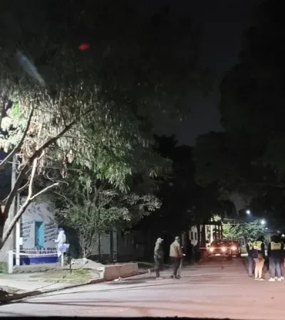 El drama se desencadenó en este barrio de la capital tucumana. (Foto: redes)