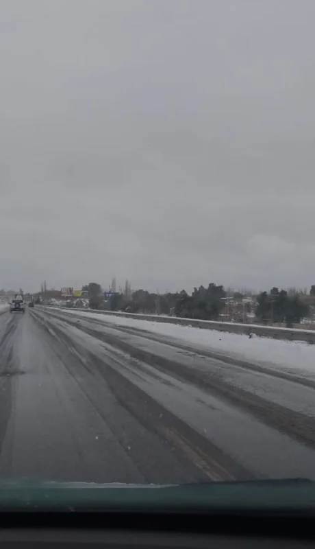Mendoza nevada: el fenómeno regresó tras dos años y dejó postales increíbles