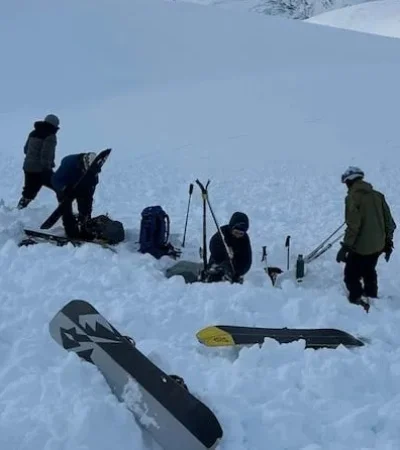 El rescate fue en el Cerro Carbajal, en Tierra del Fuego - Gentileza: Alfonso Lavado