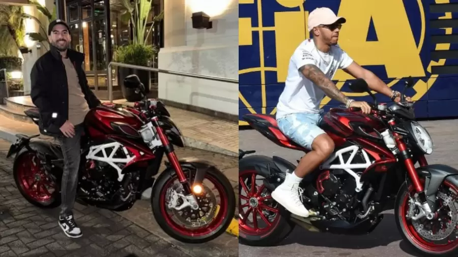 La moto que adquirió Julián Santero.