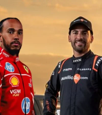 Santero se dio un gustito que marca su fanatismo por Hamilton.