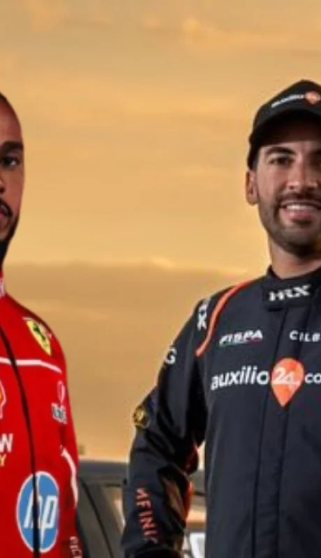 Santero se dio un gustito que marca su fanatismo por Hamilton.