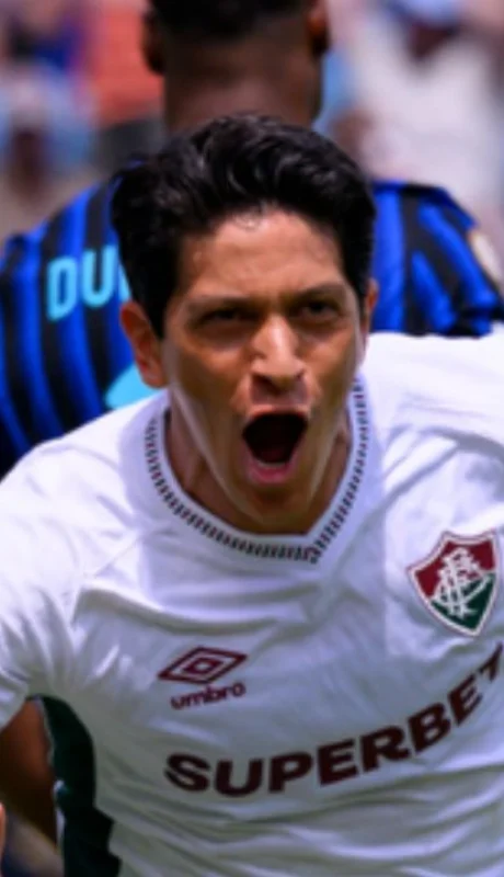 Germán Cano, autor del primer gol del Flu.