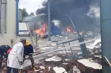 Una explosión en fábrica química ocasionó 8 víctimas mortales