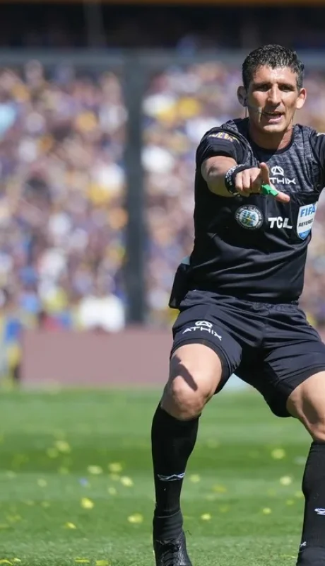 Andrés Merlos, árbitro sanrafaelino radicado en Buenos Aires