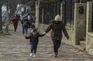 Siete provincias suspendieron las clases este martes por la ola polar