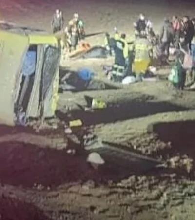 Aún no se determinaron las causas del brutal vuelco que causó varios decesos.