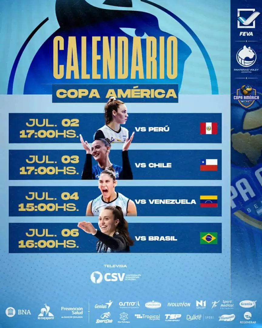 Cronograma de Las Panteras