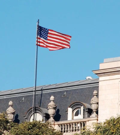 La embajada de EE.UU en Buenos Aires/