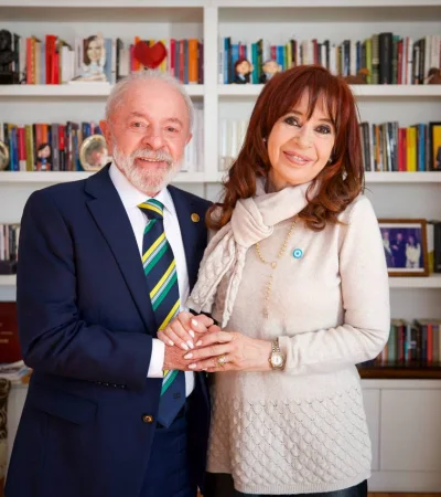 Lula con CFK.