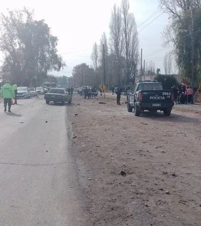 Accidente fatal en Luján de Cuyo.