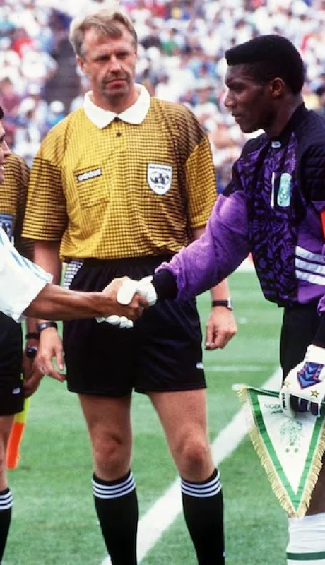 Diego y Rufai en el Mundial 94