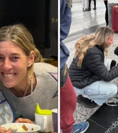 El bebé sobreviviente de la tragedia familiar.