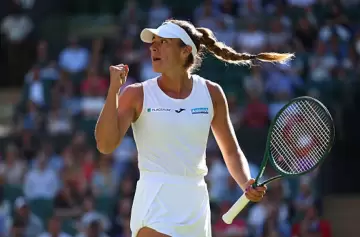 Solana Sierra sigue haciendo historia en Wimbledon: pasó a octavos de final