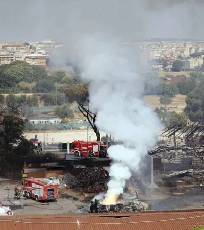 Explosión en Roma. Hay heridos.