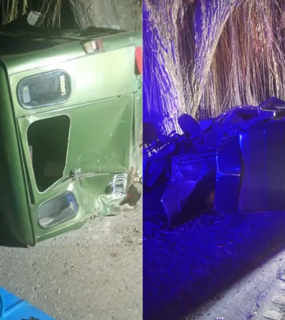 Accidente fatal en San Carlos.