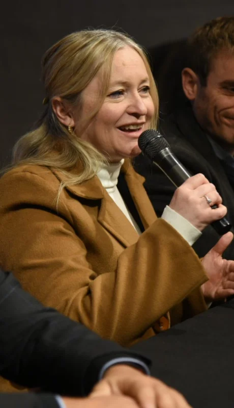 Hebe Casado presenta el plan./