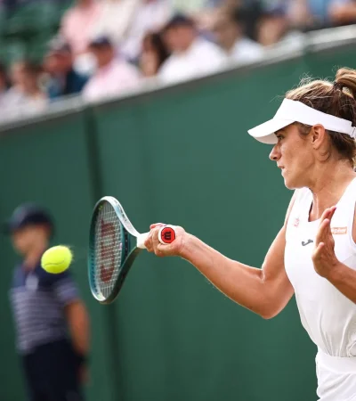 Solana Sierra fue eliminada de Wimbledon.