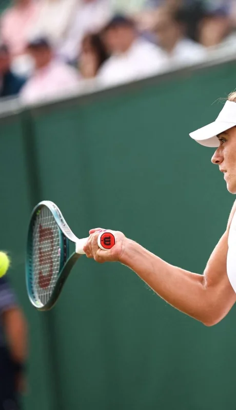 Solana Sierra fue eliminada de Wimbledon.