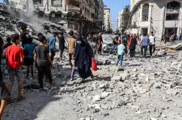 Gaza bajo ataque: Israel atacó 130 objetivos mientras negocia un cese al fuego