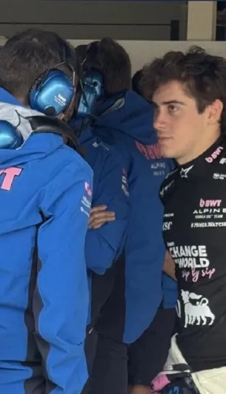 Franco Colapinto recibió el apoyo de Alpine/ Fuente: Alpine