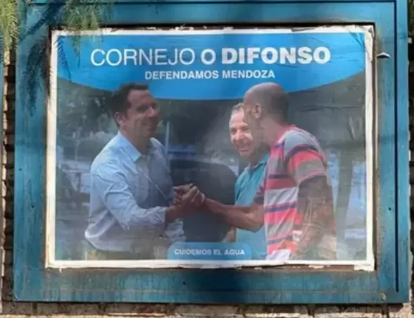 Aunque oficialmente no ha iniciado la campaña para gobernador de Mendoza, Difonso ya inició con una estrategia callejera en Mendoza.