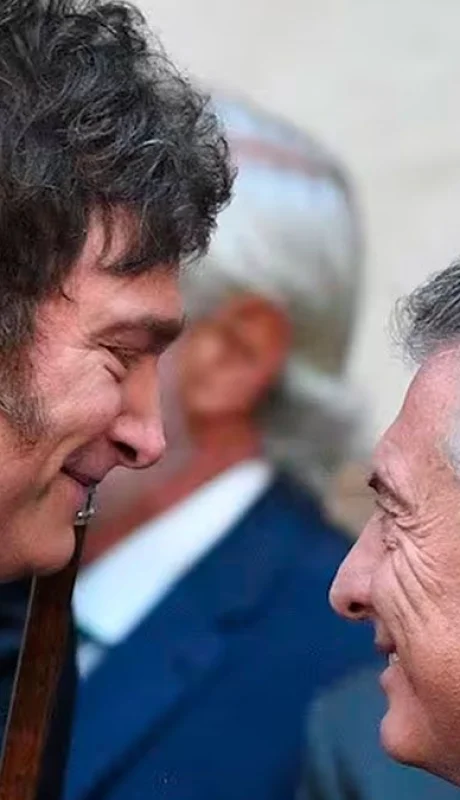 Javier Milei y Mauricio Macri, unidos por necesidad. (Foto: archivo web)