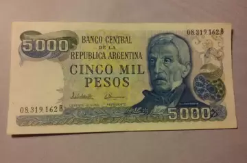 Bottero, el billete argentino de 5.000 pesos subastado por una pequeña fortuna
