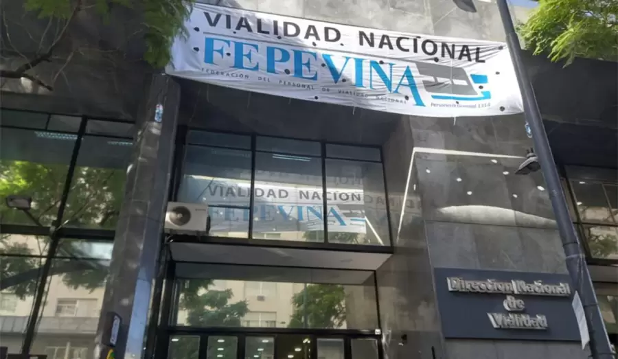Reación de los empleados de Vialidad