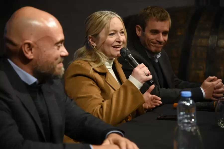La vicegobernadora Hebe Casado estuvo presente en el acto.