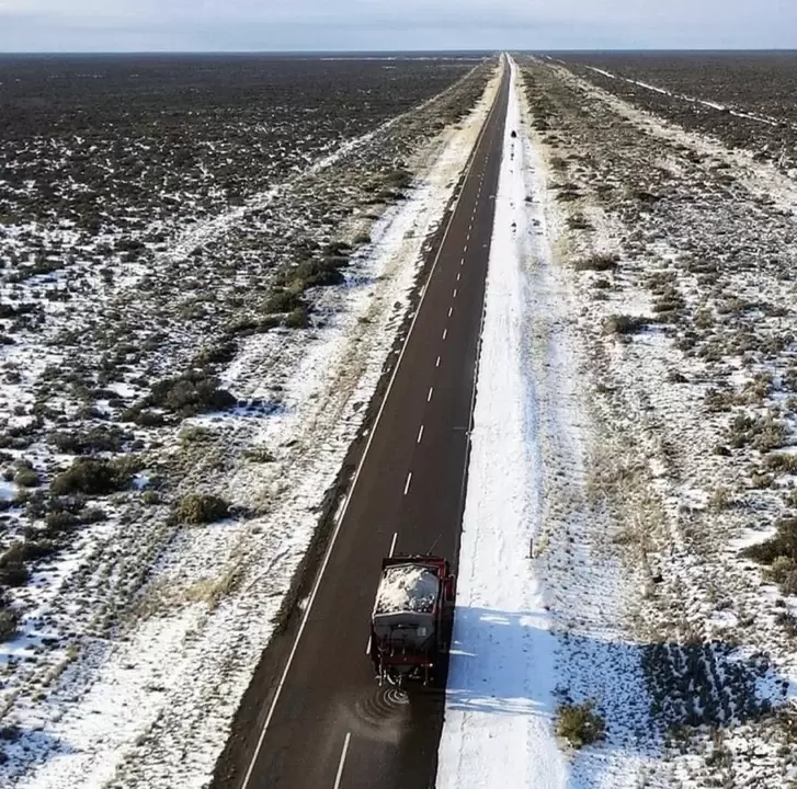 El frío torna peligrosas las rutas