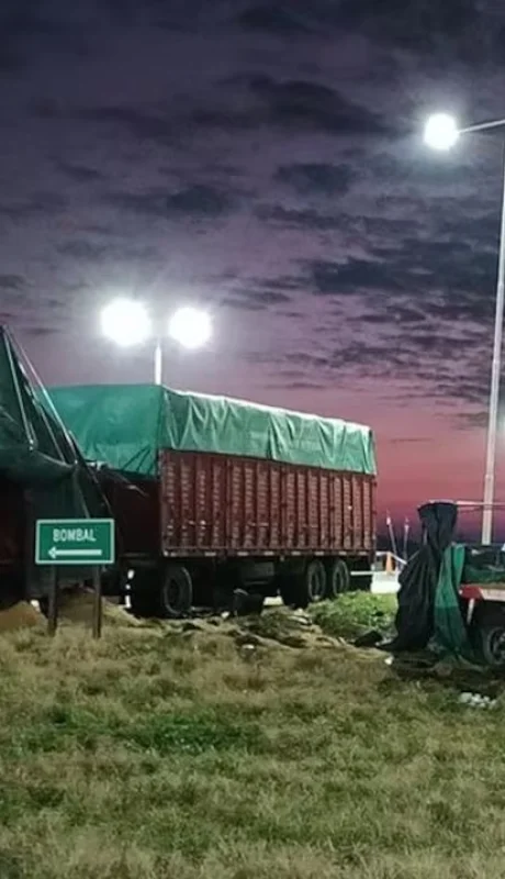 La foto muestra la violencia del choque y sus consecuencias. (Foto: web)