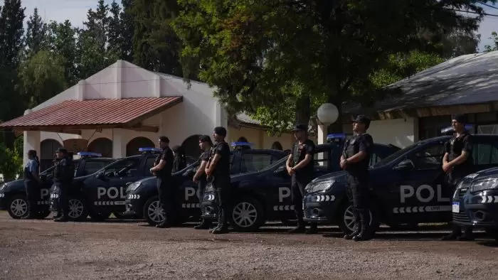 Móviles policiales.